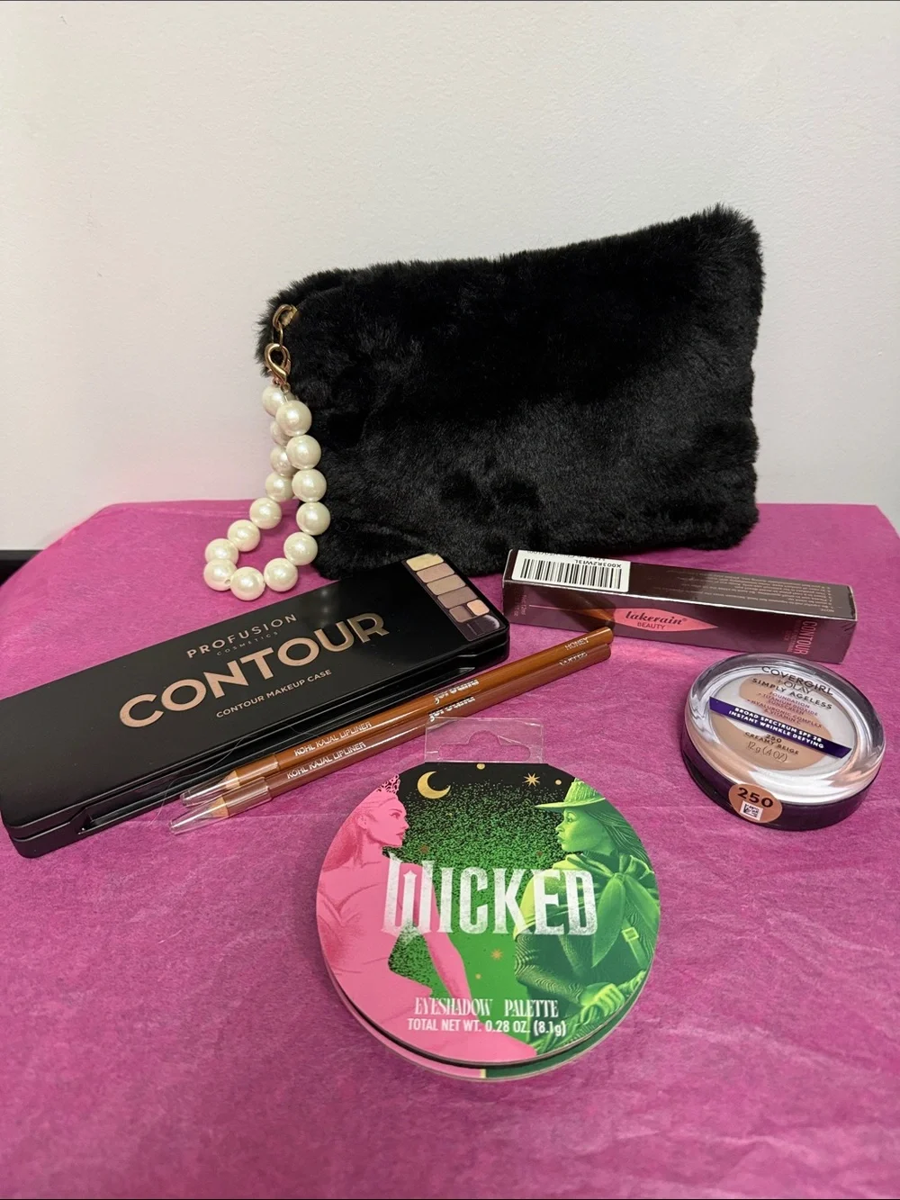 Wicked Eyeshadow Palette & Contour Makeup Set NEW